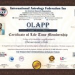 Certified As Professional Astrologer